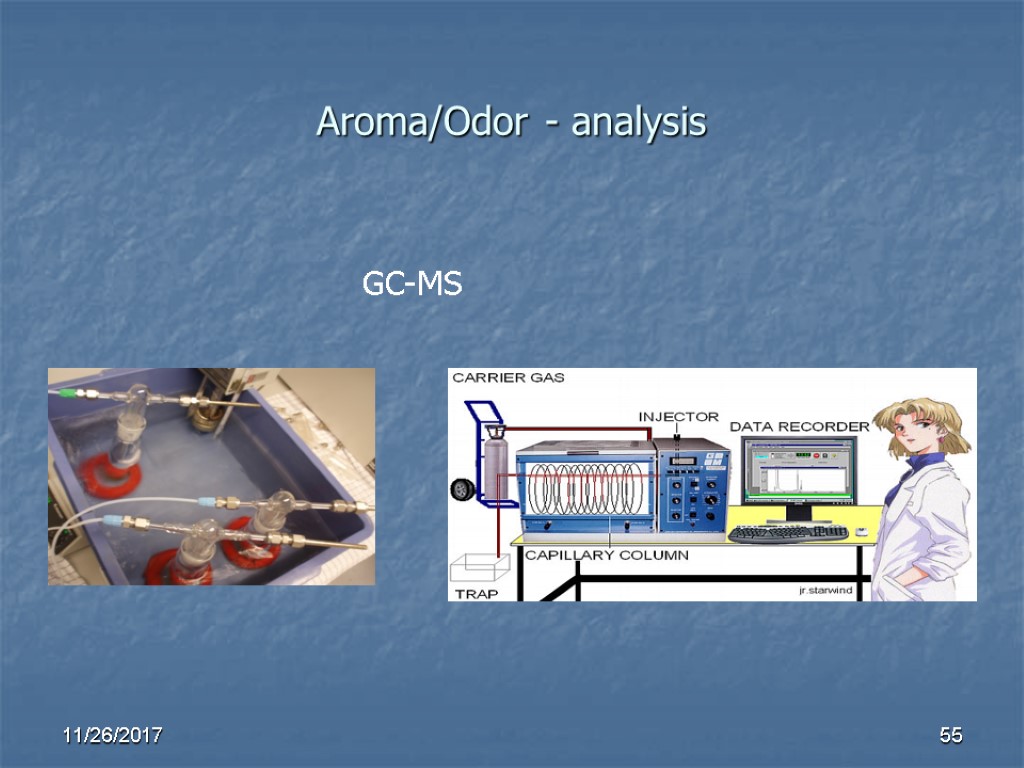 Aroma/Odor - analysis 55 GC-MS 11/26/2017 Aroma/Odor - analysis 55 GC-MS 11/26/2017